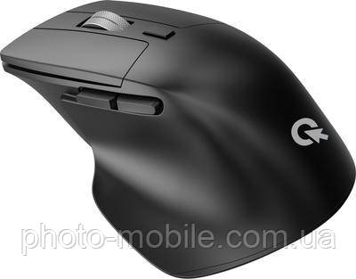 Комп'ютерна миша OfficePro Silent Click Ergonomic Wireless Black