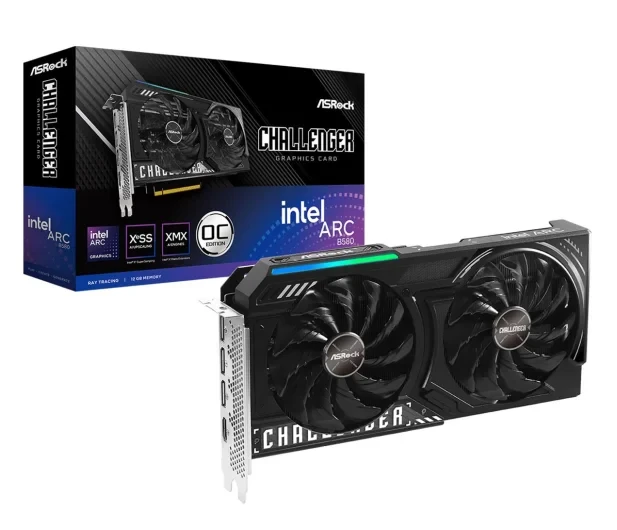 Відеокарта ASRock Arc B580 Challenger OC 12GB GDDR6
