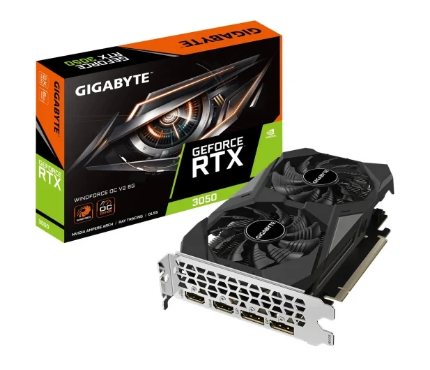 Відеокарта Gigabyte GeForce RTX 3050 Windforce OC V2 6GB GDDR6