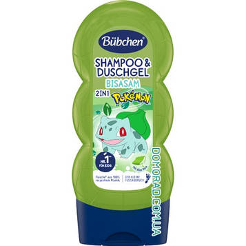 Bubchen Шампунь + гель-душ для дітей Bisasam 230ml