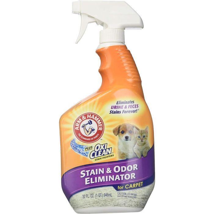 Arm&Hammer Stain & Odor Eliminator спрей знищувач плям та запахів 946 мл з килимів