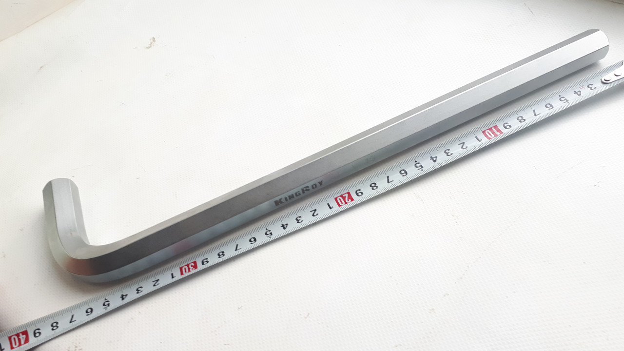 Ключ шестигранник HEX 19мм KingRoy 31968-19 подовжений, фото 1