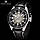 ГОДИ PAGANI DESIGN PD-1649 BLACK В СТИЛЕ TAG HEUER AUTAVIA 44MM SEIKO NH35 10ATM (WR100M) WATER PROOF, фото 3