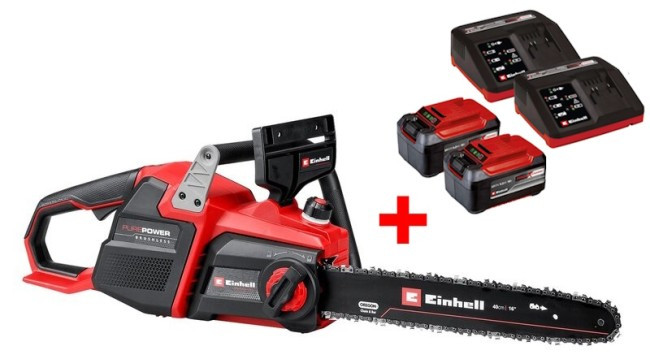 Пила акумуляторна Einhell GP-LC 36/40 Li BL Kit (2 × 5.2 Ah) (460005052)