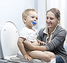 Дитячий дорожній горщик, складаний та портативний - ідеально підходить для подорожей, поїздок та щоденного використання!, фото 5