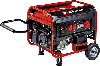 Einhell Генератор бензиновий TC-PG 65/E5, 230В/380В, 3.6кВт (макс. 6.51кВт), електростарт, 25л, 83кг