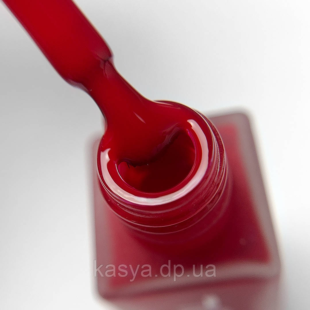 Лак для нігтів Nail care polish 4in1 JOIA vegan, Red passion 08, 8 мл класичний червоний, фото 1