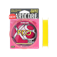 Шнур Duel Hardcore X8 Pro 200м #0.6 13lb Multicolor