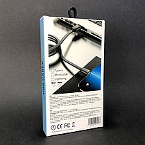 Кабель Usb Type-C 4you Merla (2.1A, silicon, чорний), фото 4