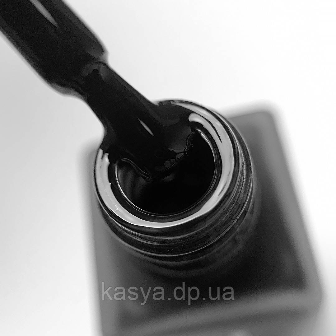 Лак для нігтів Nail care polish 4in1 JOIA vegan, Perfect black 10, 8 мл насичено-чорний