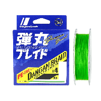 Шнур Major Craft Bullet Braid X4 200м #1.5 Green