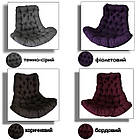 Підвісне крісло Garden БЕЗ СТІЙКИ з техноротангу. Крісло-кокон, гойдалка, гойдалка, гамак, фото 10