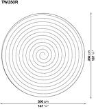 Килим круглий Twist, B&B Italia Outdoor, фото 2