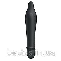 Вібратор невеликого розміру з 10 режимами вібрації Pretty Love Edward Black – твій особистий «дельфін» для задоволення!, фото 3