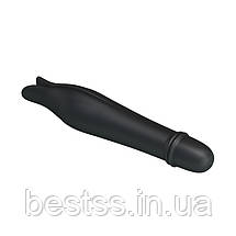 Вібратор невеликого розміру з 10 режимами вібрації Pretty Love Edward Black – твій особистий «дельфін» для задоволення!, фото 4