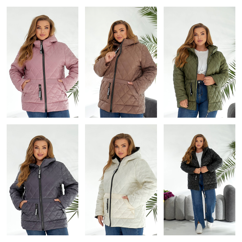 Куртка весняна батал