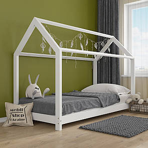 Ліжко будиночок. Дитяче ліжечко із регулюванням спального місця по висоті.