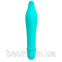 Вібратор невеликого розміру з 10 режимами вібрації Pretty Love Edward Mint – твій особистий «дельфін» для задоволення!, фото 3