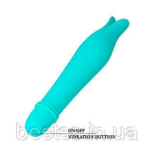 Вібратор невеликого розміру з 10 режимами вібрації Pretty Love Edward Mint – твій особистий «дельфін» для задоволення!, фото 5
