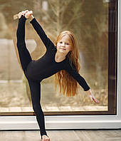 Лосини дитячі для гімнастики і хореографії з петлею під стопу