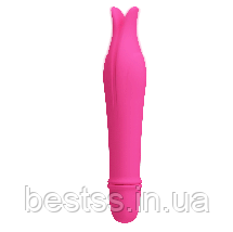 Вібратор невеликого розміру з 10 режимами вібрації Pretty Love Edward Pink – твій особистий «дельфін» для задоволення!, фото 2