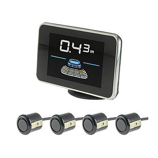 Парктронік на 4 датчики Cyclone SW-4T Black