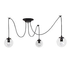 Лофт люстра павук Levistella цоколь E27 ламп 3 шт колір Чорний LVS4347