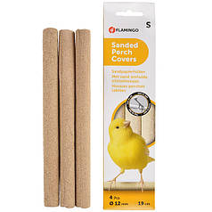 Чохол на жердочку для птахів Flamingo Sanded Perch Covers із піщаним покриттям 12 мм х 19 см, 3 шт