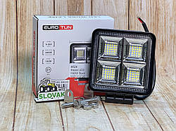Світлодіодна LED фара робоча 192Вт 9-36V, Вузький луч (Дальній) (EUROTUN)