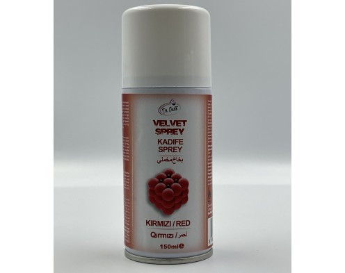 Спрей велюр кондитерський червоний 150 мл. Dr.Gusto, фото 1