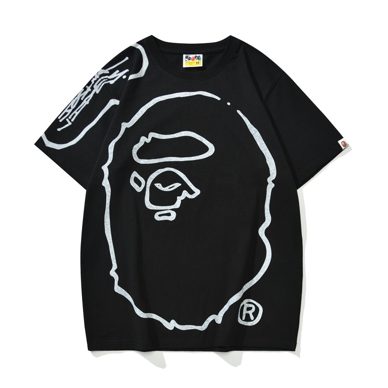 Футболка Bape x Joshua Vides A Bathing Ape Black T-Shirt - FA1155A1
