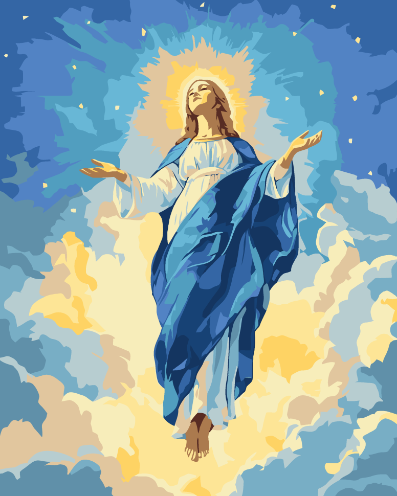 Картина за номерами 40х50 см. Вознесення AC10172, фото 1