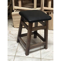 Табурет масив бука тонований м'який 450x300x300 мм