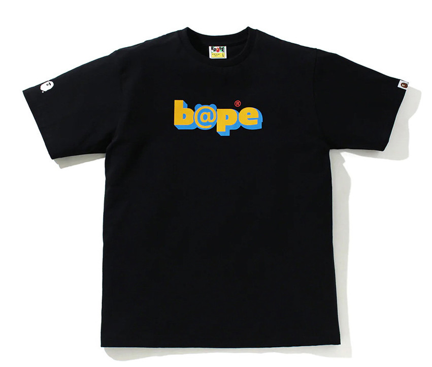 Футболка Bape x Medicom Toy A Bathing Ape Black T-Shirt - FA1161A1