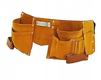 Пояс монтажника 11 кишень шкіра VOREL-78750