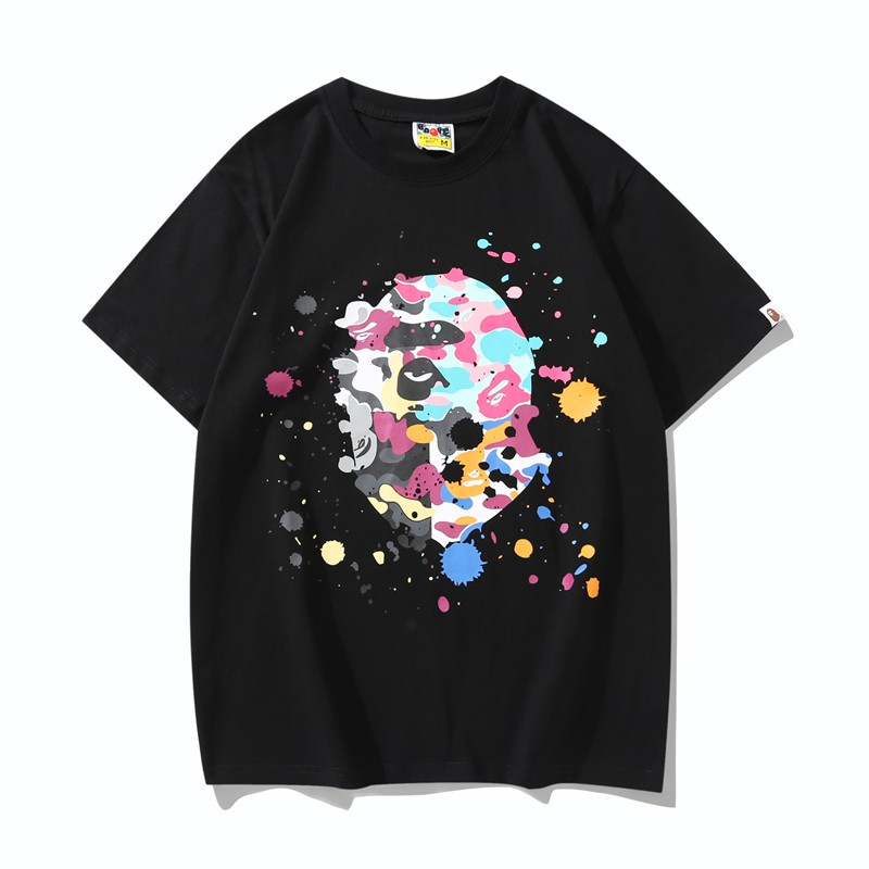 Футболка Bape A Bathing Ape Black T-Shirt - FA1158A1