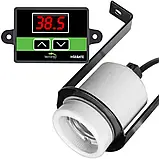 Світильник керамічний патрон з термостатом Terrario Muaritan Temperature Control 200W, фото 7