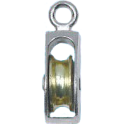 Блок одношковий 1 1/2" нікельований