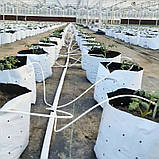 Крапельна трубка Presto-PS біла для крапельниць мікроджет діаметр 5*1,5 мм, довжина 100 м (PVH 5B), фото 8