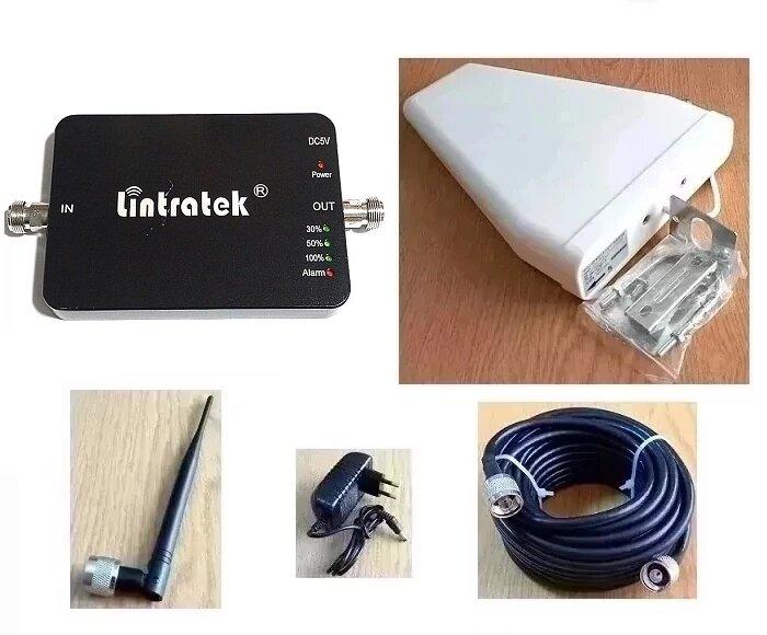 Підсилювач мобільного зв'язку та інтернету LTK-1565 CDMA 800 MГц із зовнішньою логоперіодичною та внутрішньою круговою