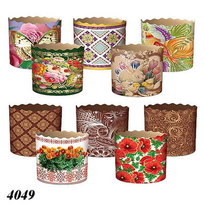 Форма для паски d 90 мм 5 шт.