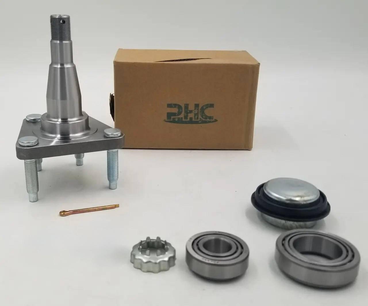 Ступиця задня Ланос, Сенс (комплект ступиця + підшипники) PHC Корея