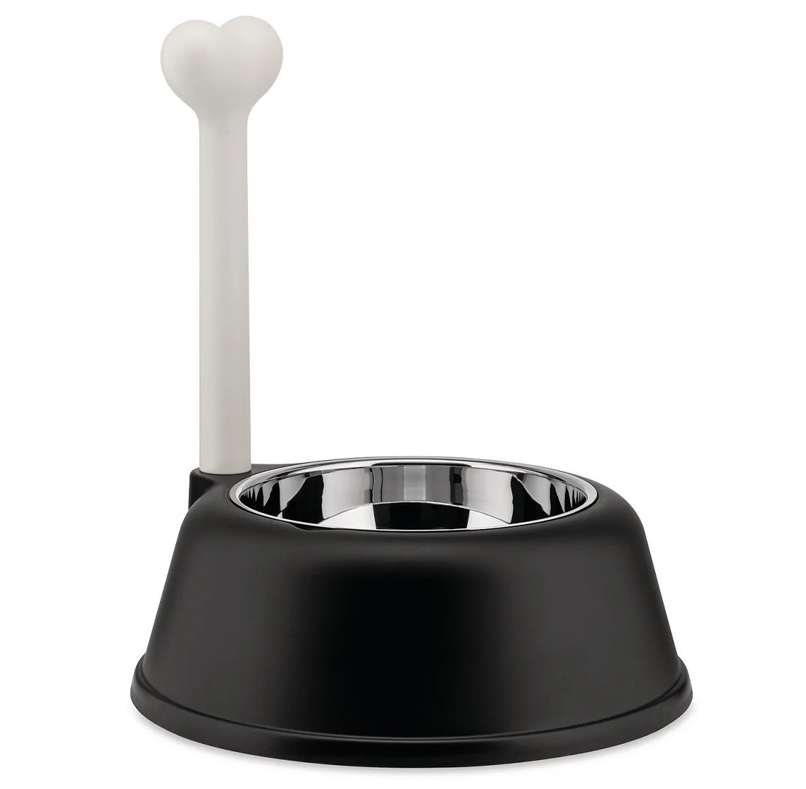 Миска для собак Alessi Lupita 1,5 л чорна
