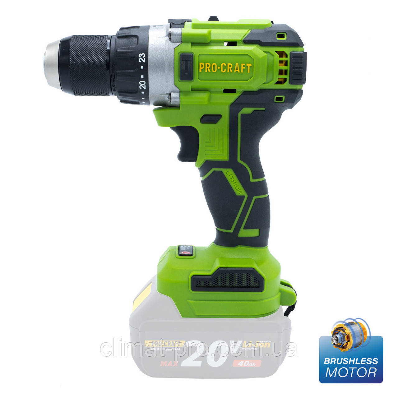 Шуруповерт Procraft PA21Li (Без акб та зп), фото 1