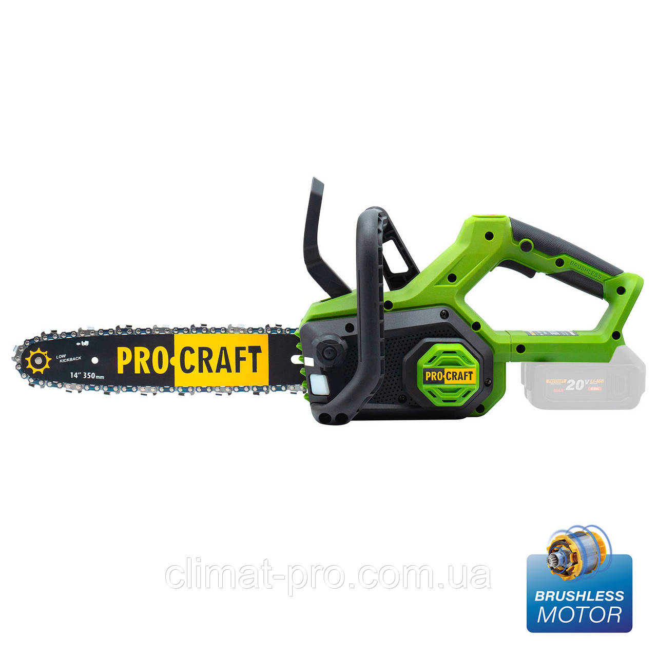 Акумуляторна пила Procraft PKA60 (без АКБ та ЗП)