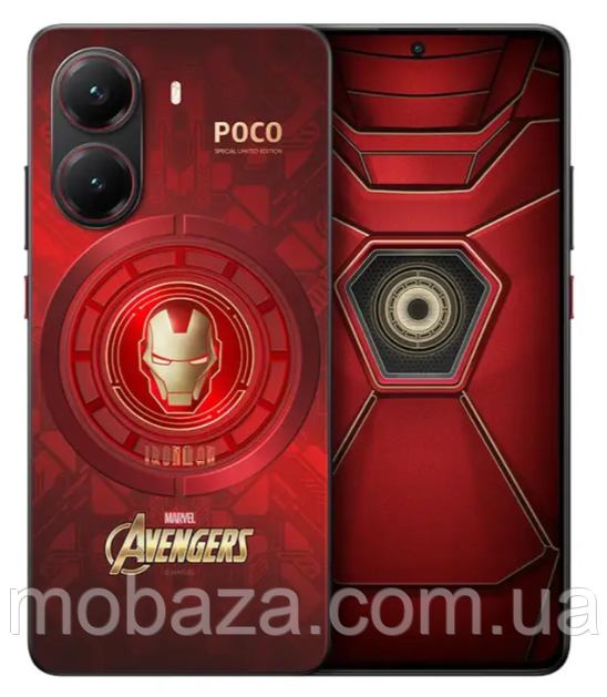 Смартфон Poco X7 Pro 12/512GB Iron Man Limited Edition EU