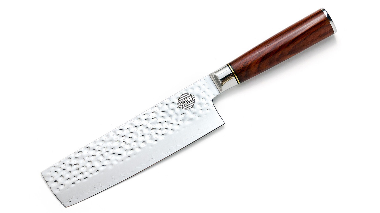 Професійний ніж із дамаської сталі Nakiri 19 см GRILLI 88872 Код: 012182
