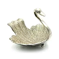 Мінажниця "Лебідь" хром (13,5х16,5х17,5 см)