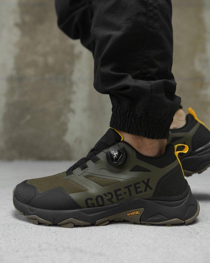Кросівки Чоловічі Gore-Tex Олива/Сірі A2897-5 НП5037 ТМ, фото 1