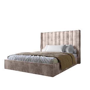 Двоспальне ліжко з підйомним механізмом LION Ніно 180x200 см SILK 402 Лотус (LION-045032), фото 3